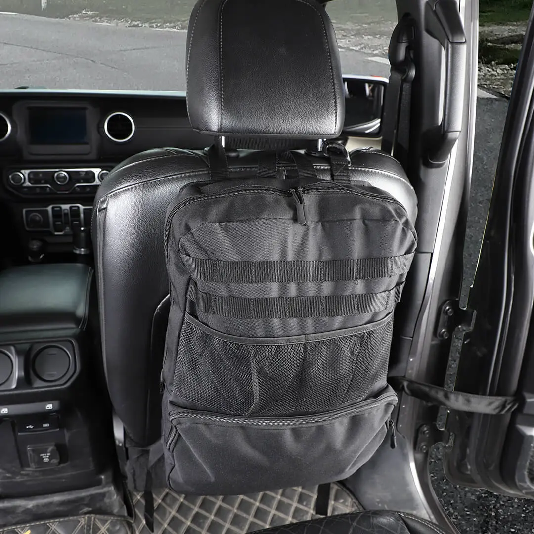 For Universal Car Rear Seat Back Organizer Storage Bag Accessories - Image 7