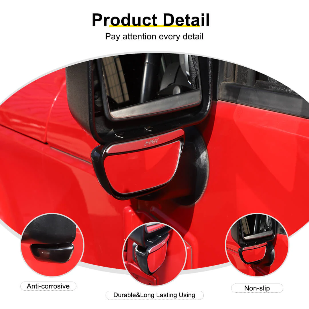 For Universal Car Rear View Convex Car Parking Wide Angle Auxiliary Blind Spot Mirror - Image 9