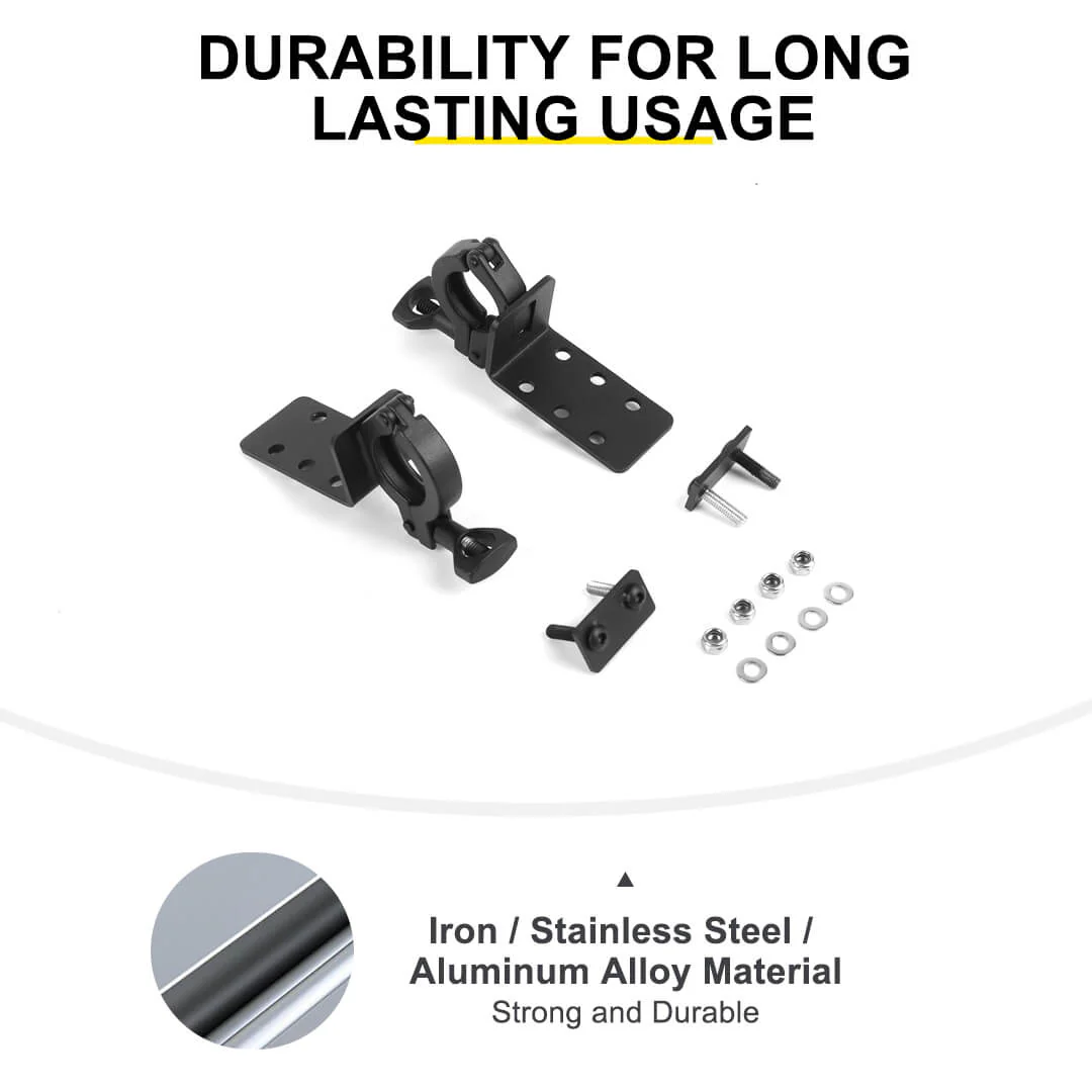 For Universal Car Roof Engineer Shovel Bracket Accessories (2 pcs) - Image 9