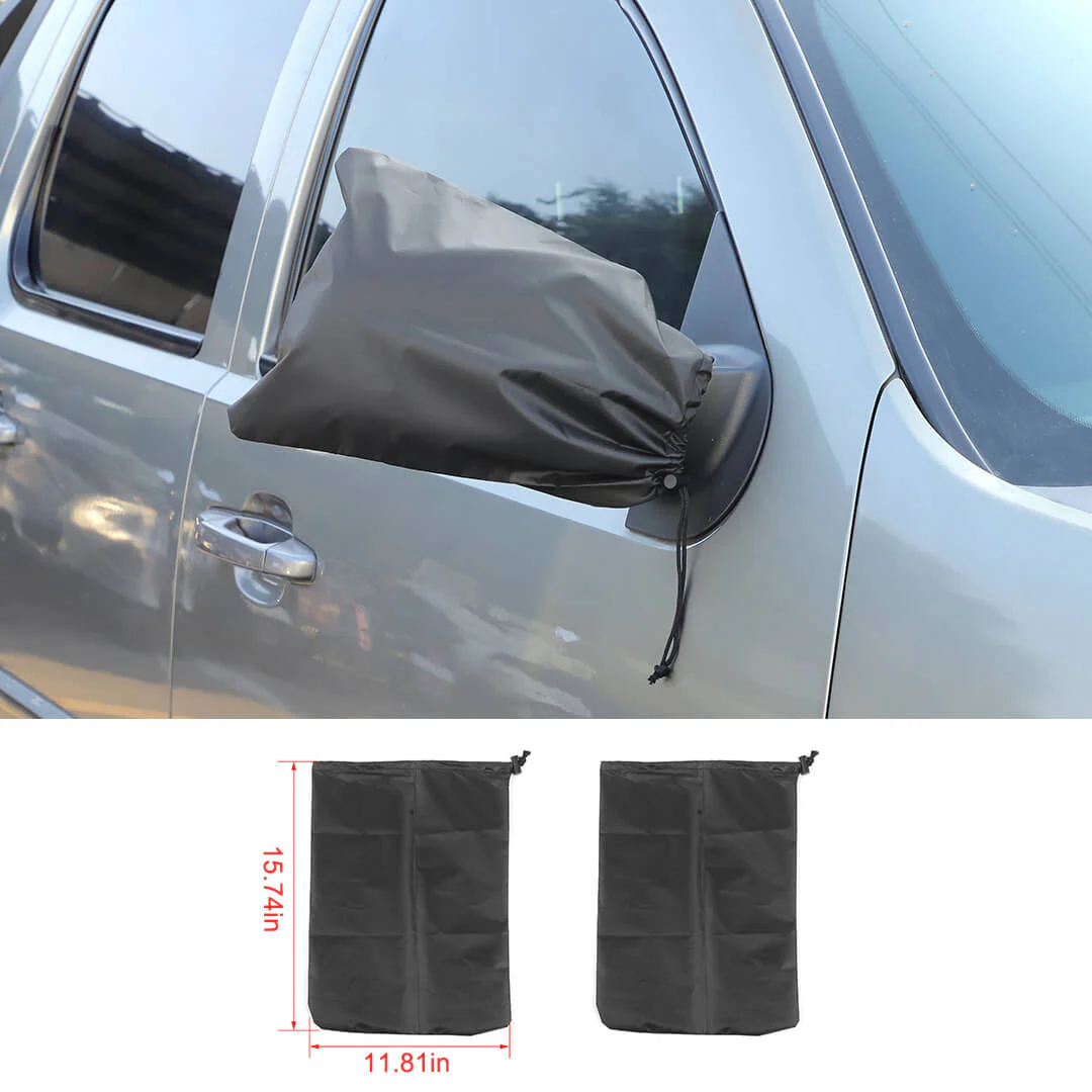 For Universal Car Side View Mirror Cover Rearview Snow Ice Protection Cover (2 pcs) - Image 15