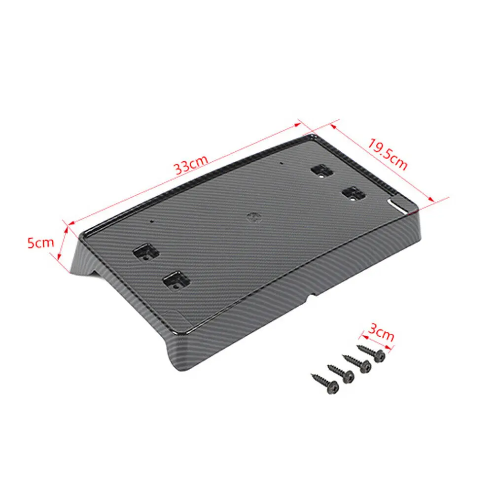 For 2018+ Jeep Wrangler JL & Gladiator JT Front License Plate Mounting Bracket Holder - Image 8