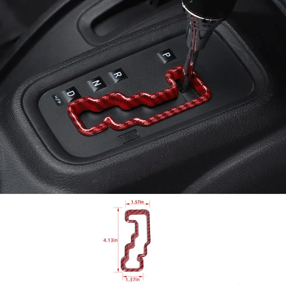 For 2011–2018 Jeep Wrangler JK Gear Shift Panel Accent Bezel Trim