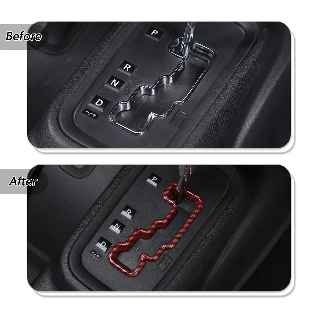 For 2011–2018 Jeep Wrangler JK Gear Shift Panel Accent Bezel Trim - Image 3