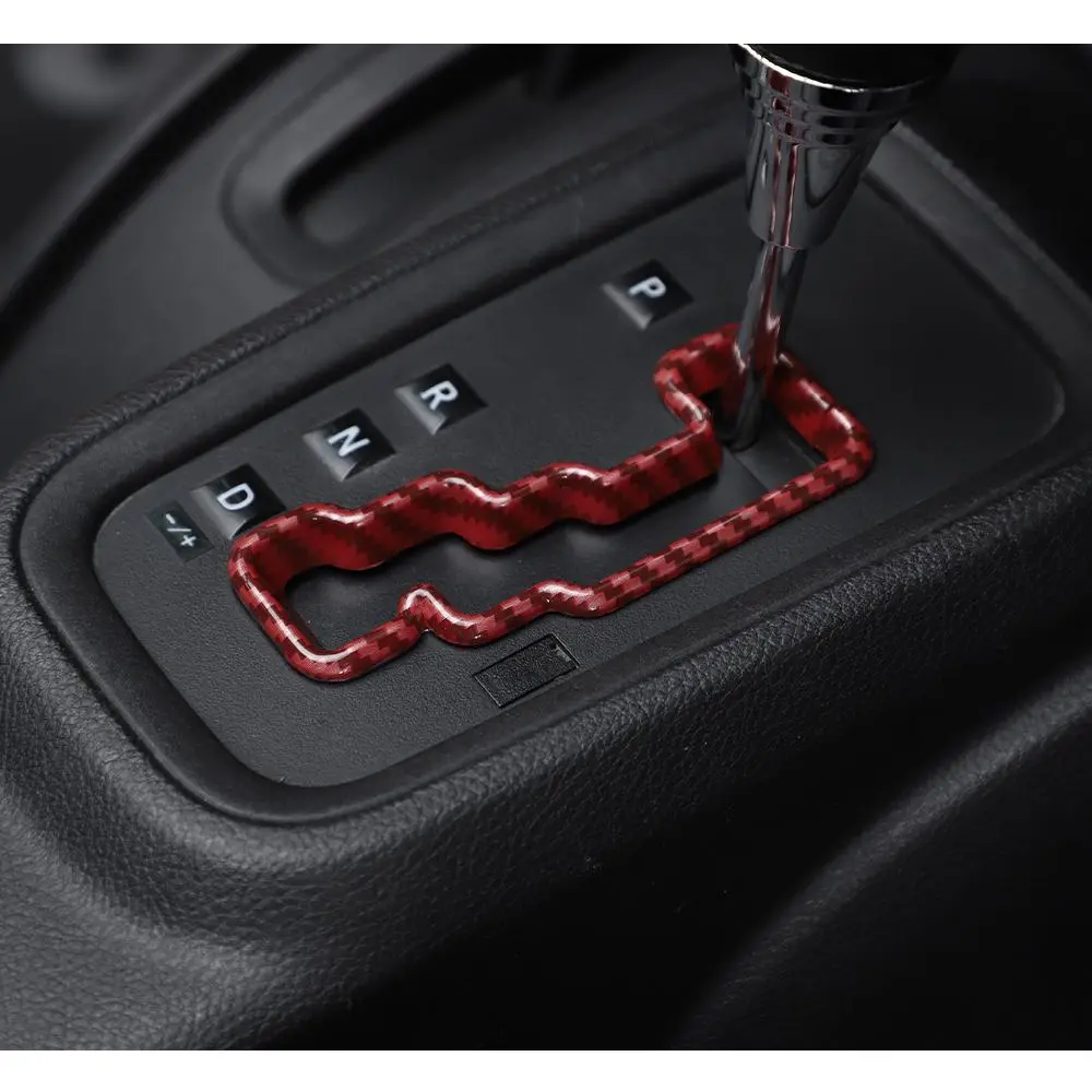 For 2011–2018 Jeep Wrangler JK Gear Shift Panel Accent Bezel Trim - Image 4