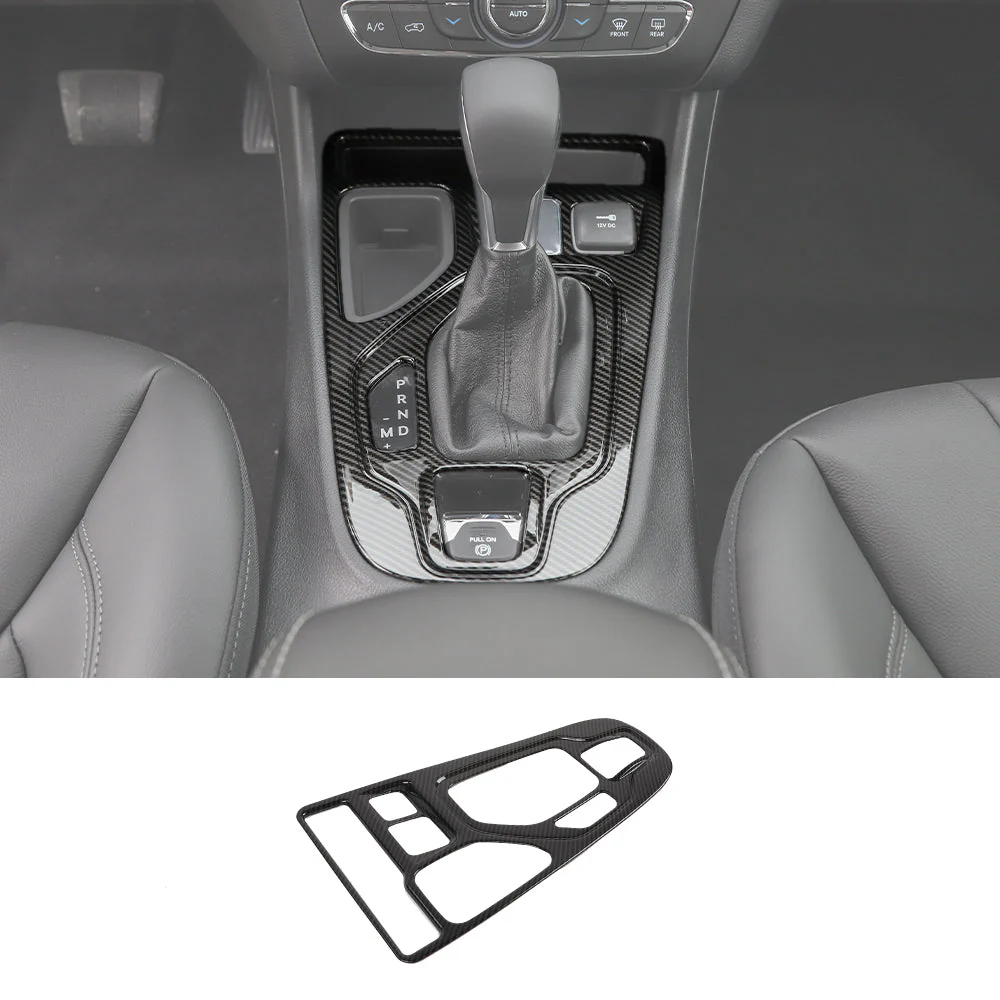 For 2019+ Jeep Cherokee Gear Shift Panel Frame Cover Trim