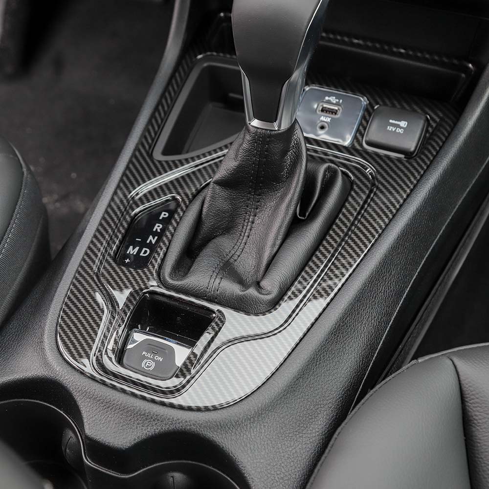 For 2019+ Jeep Cherokee Gear Shift Panel Frame Cover Trim - Image 3