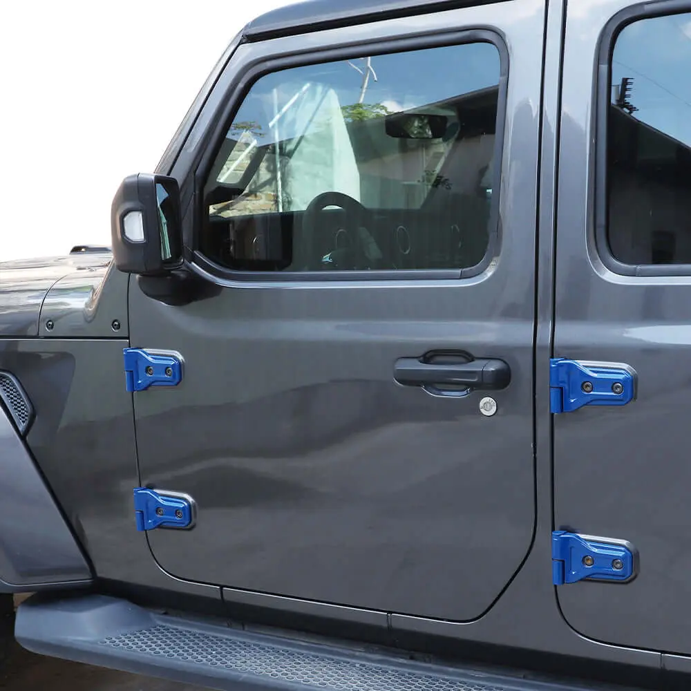For 2018-2025 Jeep Wrangler JL JLU & Gladiator JT 4Door Door & Engine Hood Hinge Trim Cover Kit - Image 5