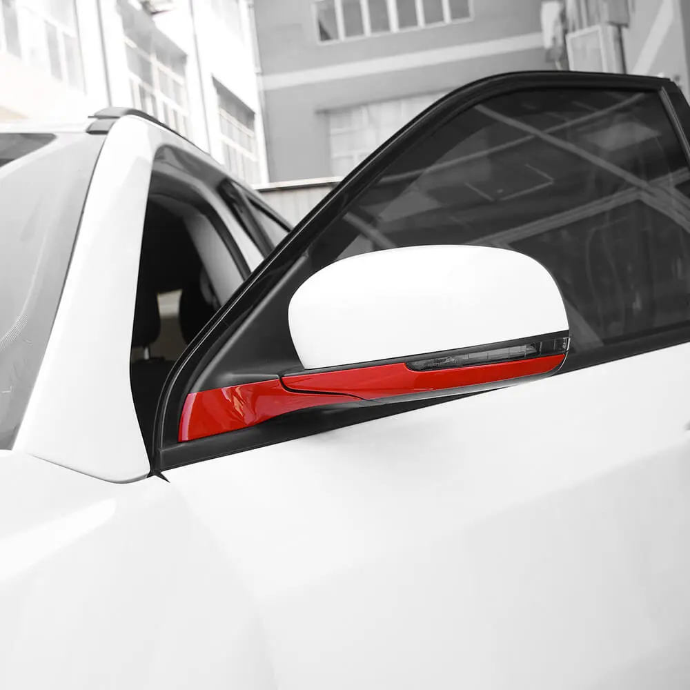 For 2017-2025 Jeep Compass Side Rearview Mirror Base Trim Strip Cover – Exterior Mirror Accent - Image 3