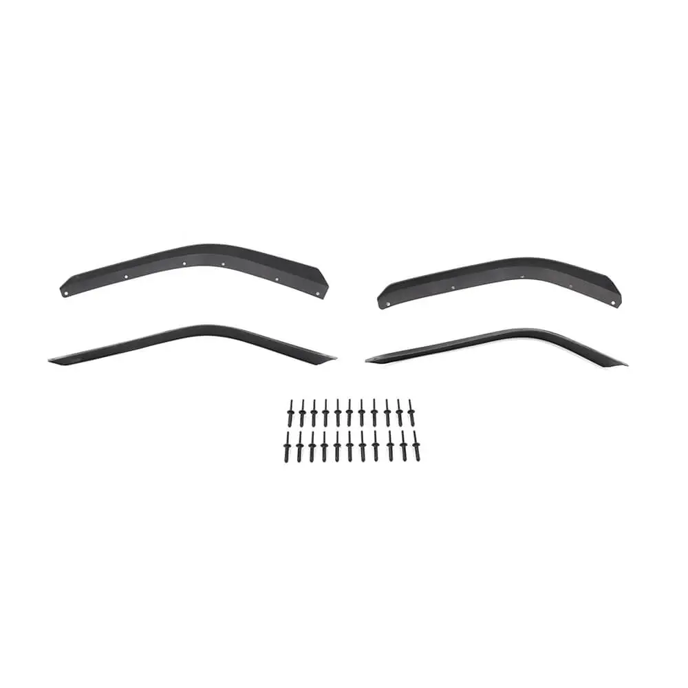 For 2018+ Jeep Wrangler JL Front & Rear Fender Flares Extensions - Image 13
