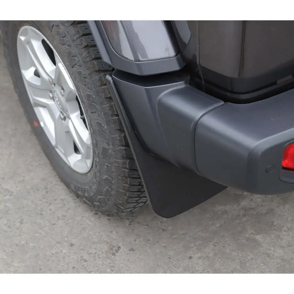 For Jeep Wrangler JL Sahara Sport Mud Flaps Splash Guards 4pcs (NOT FITS Rubicon/ 4xe) - Image 3