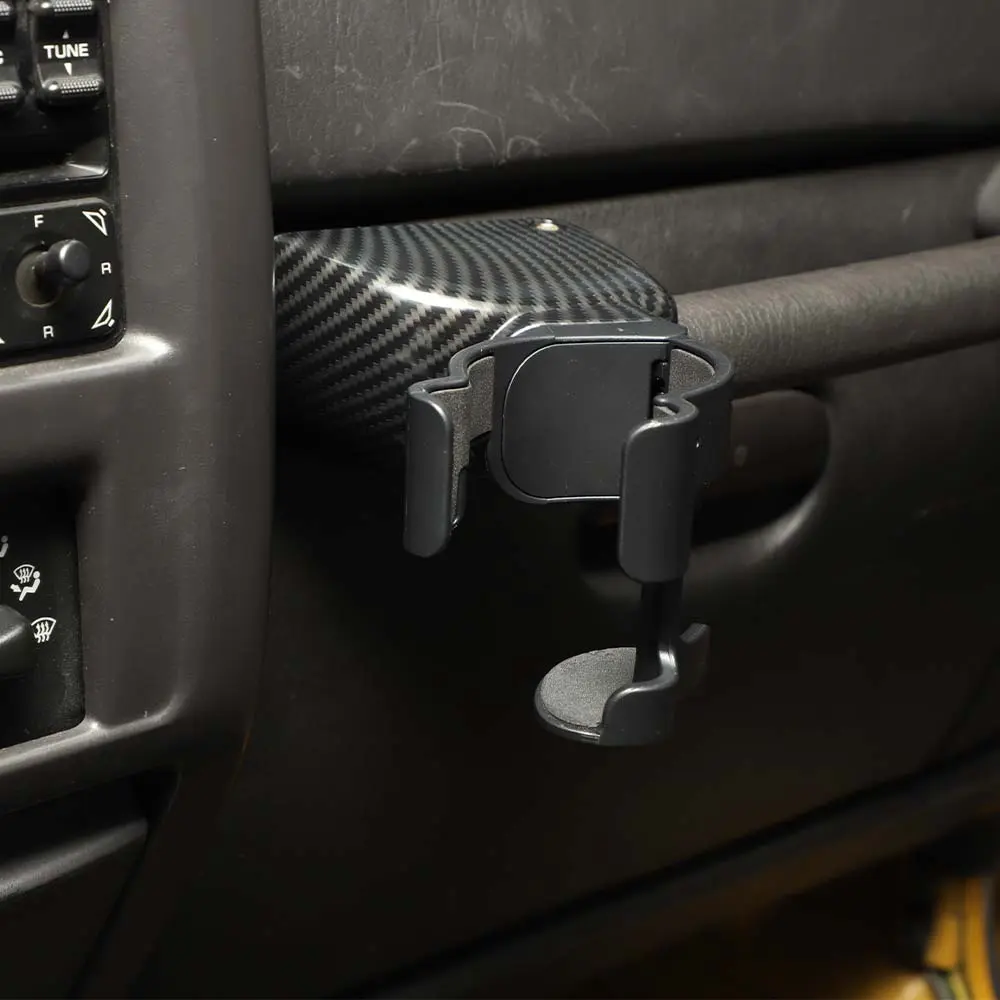 For 1997-2006 Jeep Wrangler TJ Multi-Function Cup Holder Phone Mount Phone Holder - Image 7