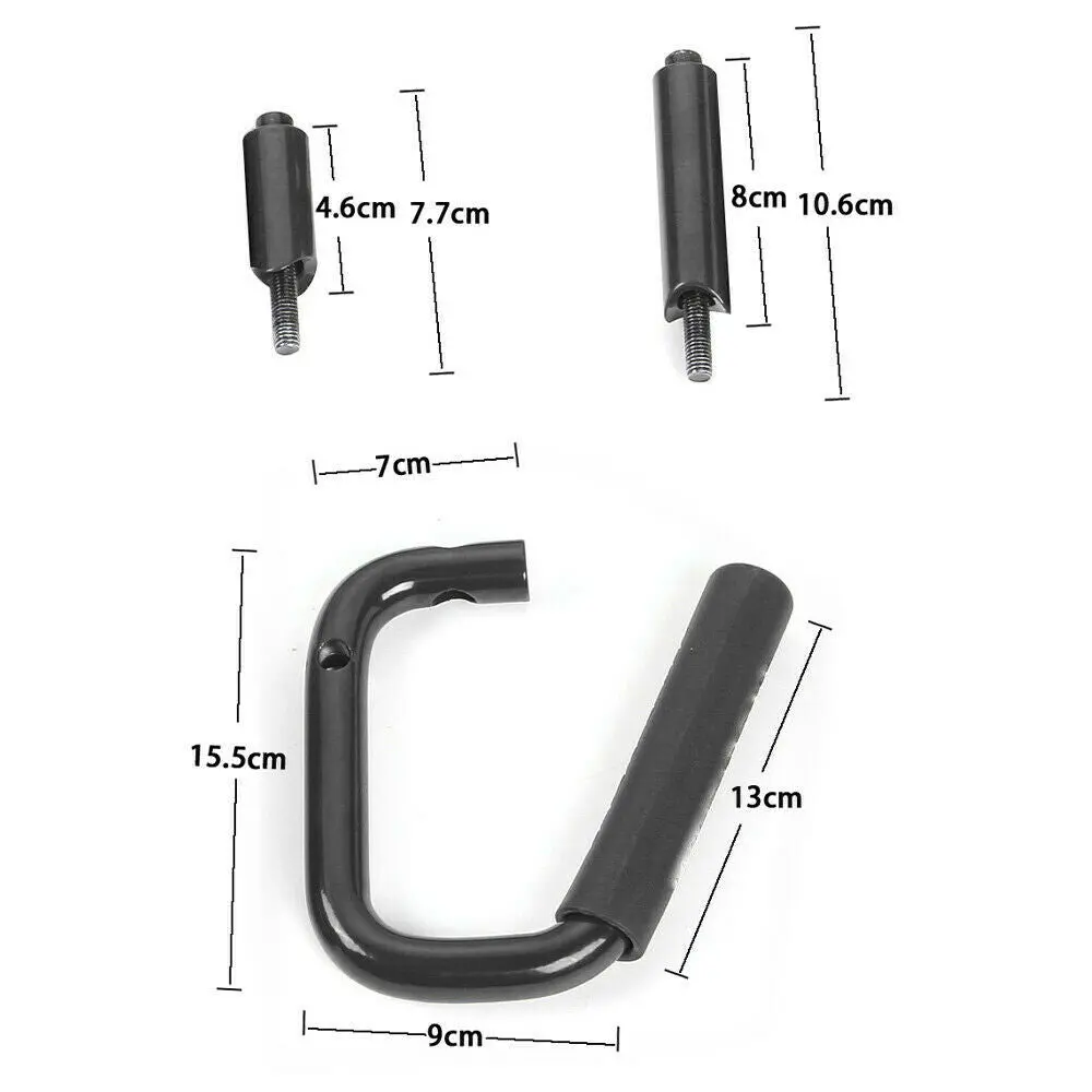 For 2007-2018 Jeep Wrangler JK & Unlimited Top Grab Bar Front Grab Handle - Image 6