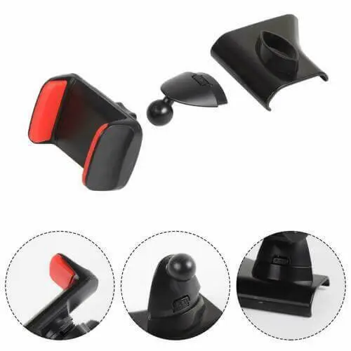 For 2018-2023 Jeep Wrangler JL & Gladiator JT Center Console Phone Holder Cellphone Mount - Image 5