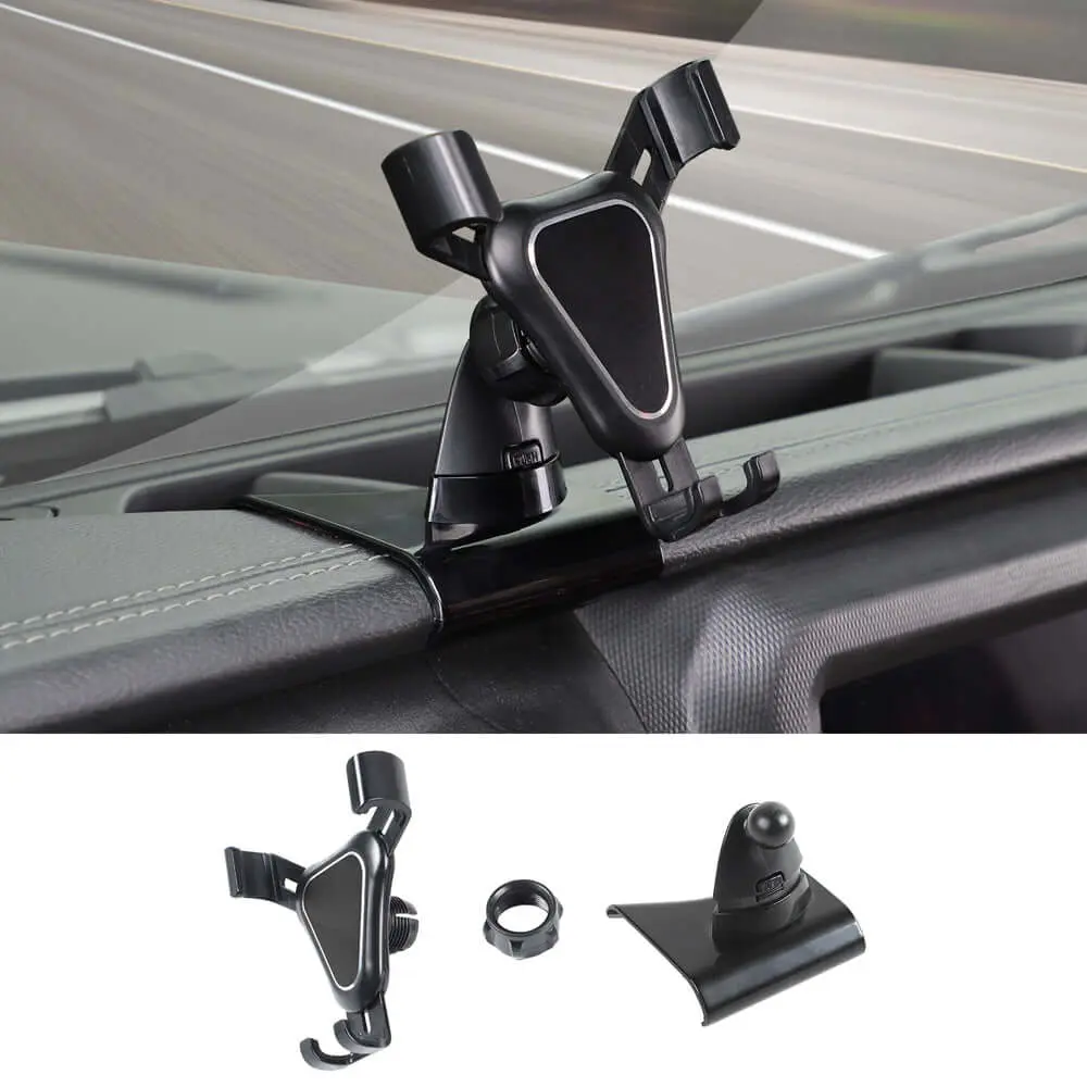 For 2018-2023 Jeep Wrangler JL & Gladiator JT Center Console Phone Holder Cellphone Mount - Image 8
