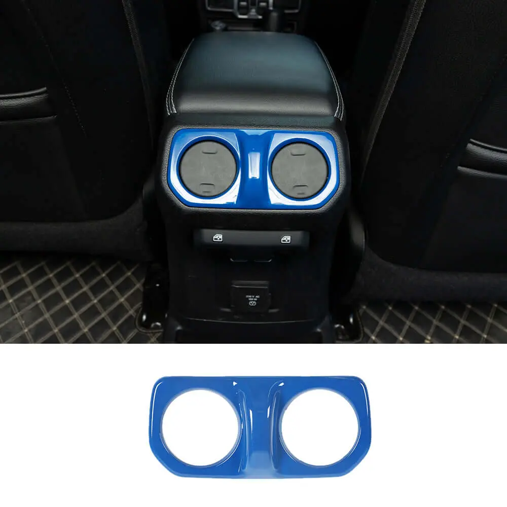 For 2018+ Jeep Wrangler JL& Gladiator JT Rear Air Vent Bezel Cover Trim – Back Console Frame Accent - Image 12