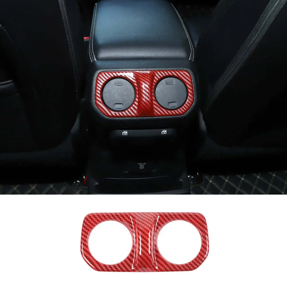 For 2018+ Jeep Wrangler JL& Gladiator JT Rear Air Vent Bezel Cover Trim – Back Console Frame Accent - Image 17