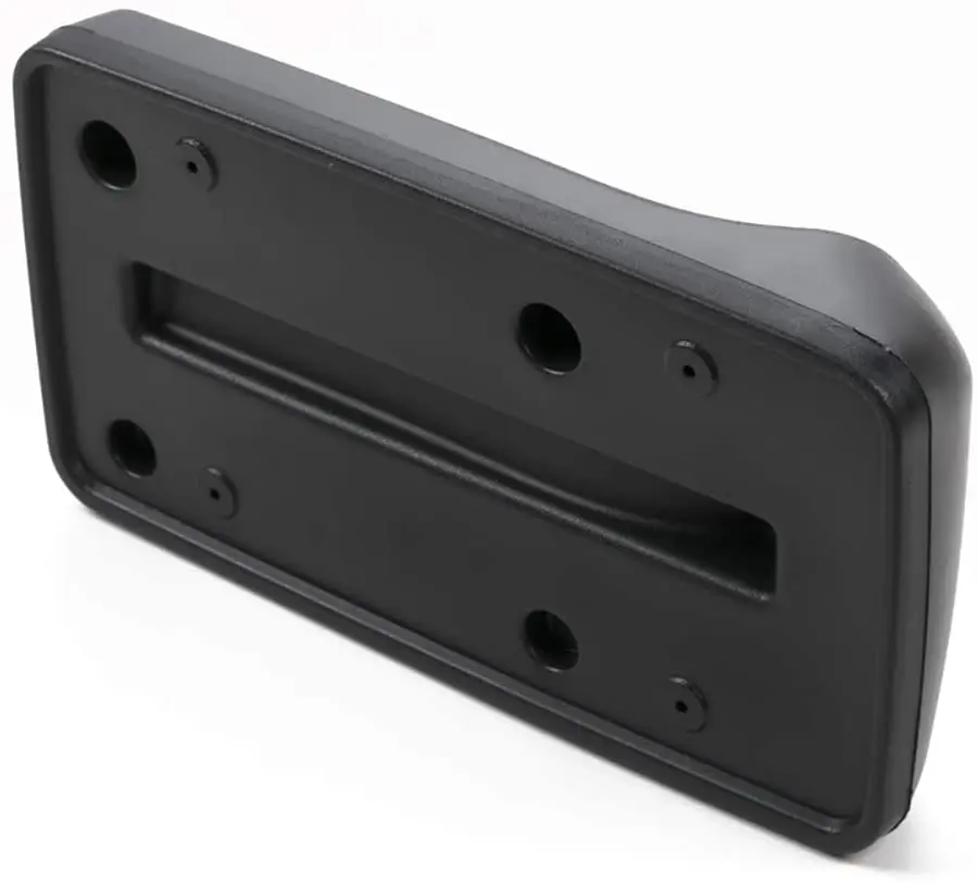 For 1997-2006 Jeep Wrangler TJ Rear License Plate Frame Holder Mount Bracket Black - Image 6