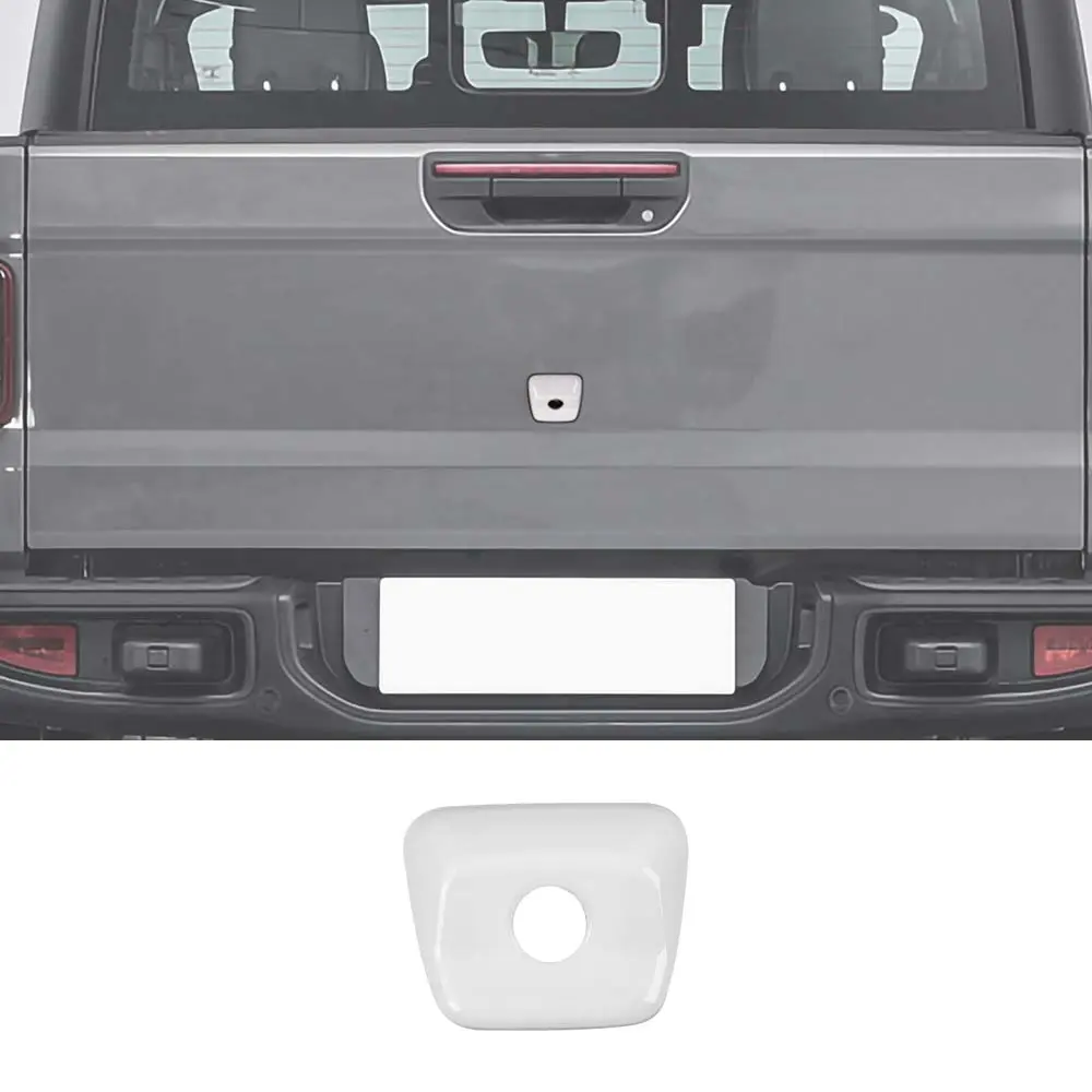 For 2020+ Jeep Gladiator JT Rear Tailgate Camera Head Cover Trim Frame - Image 11