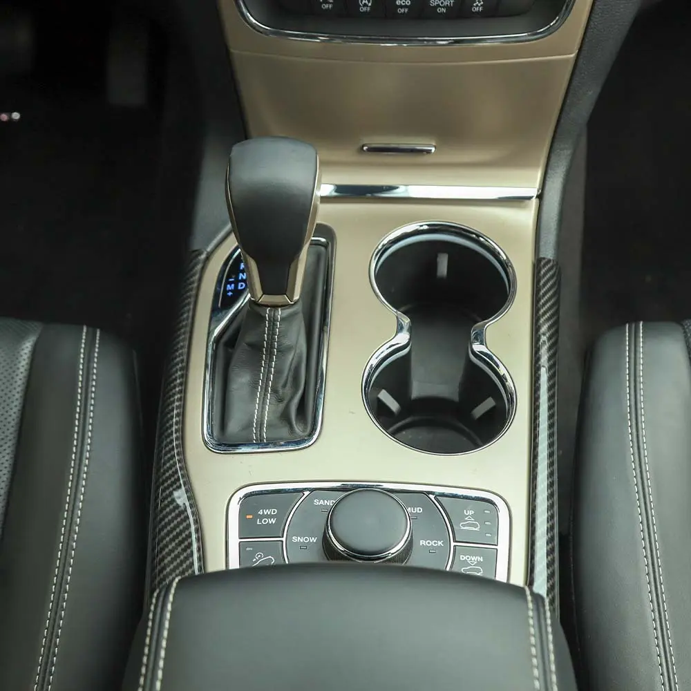 For 2014-2021 Jeep Grand Cherokee WK2 Interior Gear Shift Frame Cover Trim - Image 3