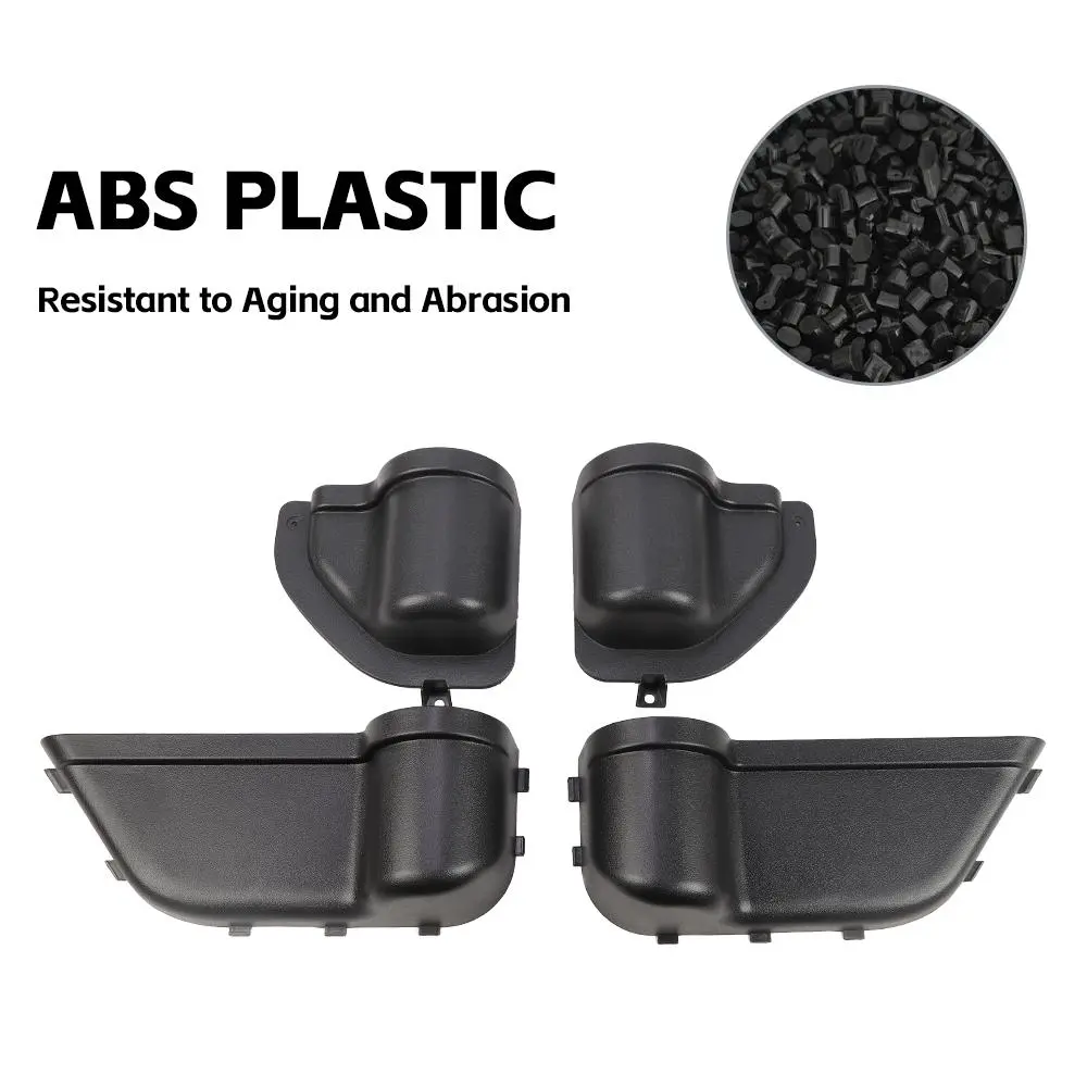 For 2018-2023 Jeep Wrangler JL/Gladiator JT 10 x Co-pilot Grab Bar/ Armrest Box / Center Console Gear/ Door Net Replacement Door Map Pocket Storage Box - Image 5