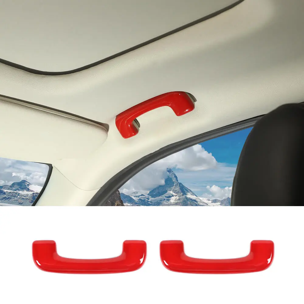 For 2011-2021 Jeep Grand Cherokee WK2 Roof Grab Bar Handle Trim Cover 2PCS - Image 9