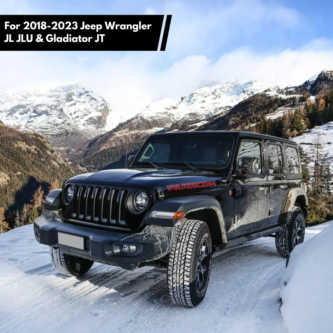 For 2018-2023 Jeep Wrangler JL JLU & Gladiator JT 22PCS Interior Trim Cover Kit Full Set - Image 4