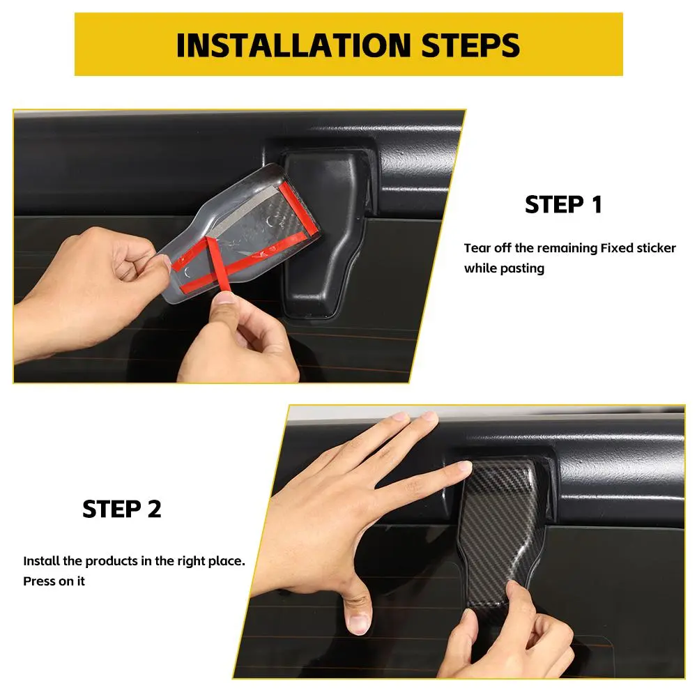 For 2018-2025 Jeep Wrangler JL 4-Door 23 x Spare Tire Bracket Door/Tailgate Hinge/Rear Windshield Wiper Nozzle Trim - Image 7