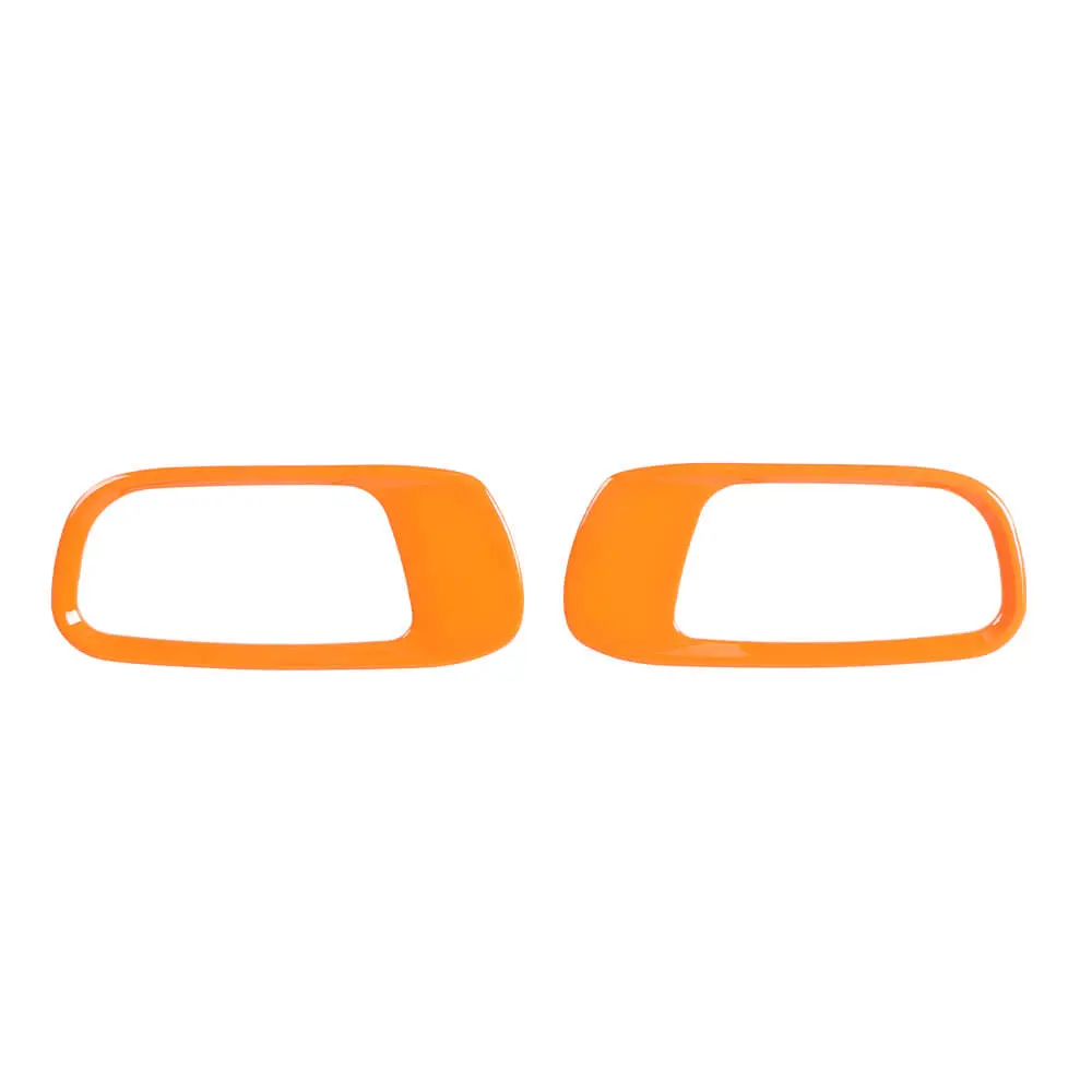 For 2015+ Jeep Renegade 2PCS Rear Bumper Trailer Hook Cover Trim - Image 6