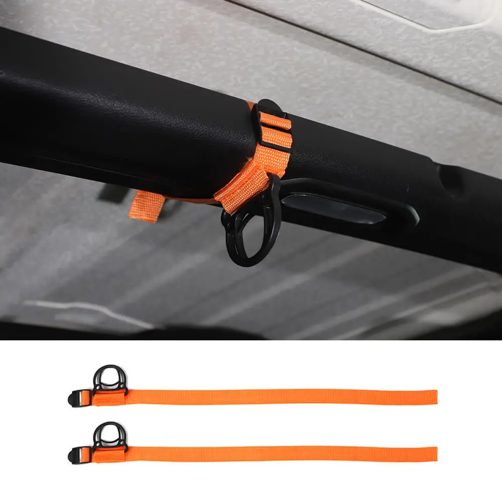 For Jeep Universal 2PCS Roll Bar Coat Hanger Clothes Hook - Image 10
