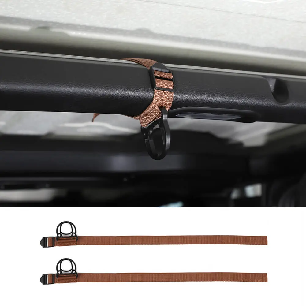 For Jeep Universal 2PCS Roll Bar Coat Hanger Clothes Hook - Image 14