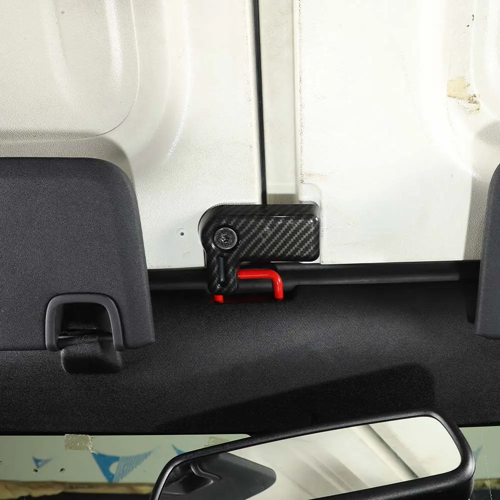 For 2007-2018 Jeep Wrangler JK 4 x Hardtop Release Roof Remove Handle Cover Trim ABS - Image 6