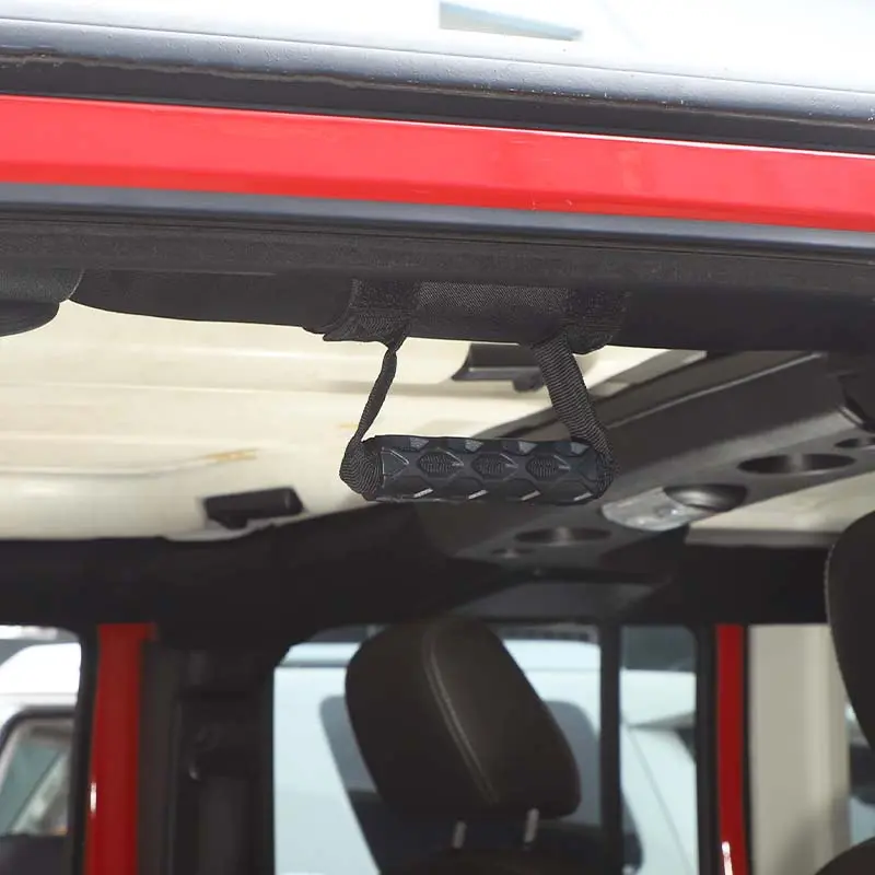 For Jeep Wrangler YJ CJ TJ JK JKU JL JLU & Gladiator JT 4 x Roll Bar Grab Handles Grip Handle - Image 4