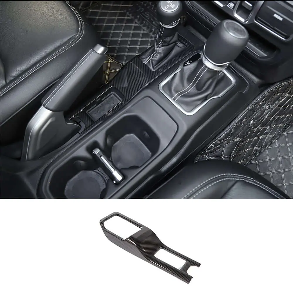 For 2018+ Jeep Wrangler JL JLU & Gladiator JT 4WD Four Wheel Drive Gear Shift Panel Cover Frame Trim