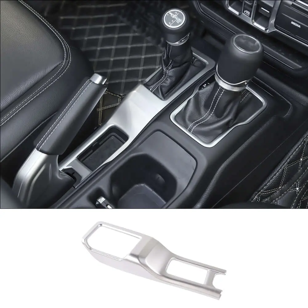 For 2018+ Jeep Wrangler JL JLU & Gladiator JT 4WD Four Wheel Drive Gear Shift Panel Cover Frame Trim - Image 10