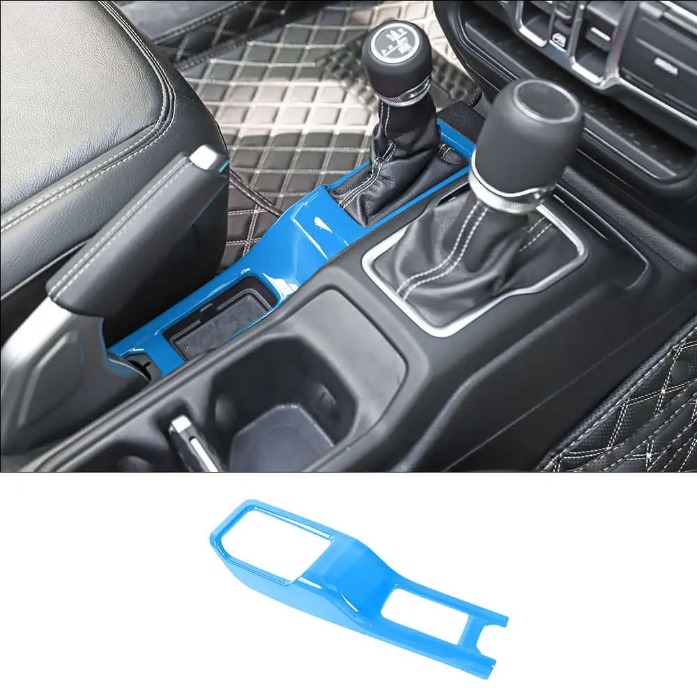 For 2018+ Jeep Wrangler JL JLU & Gladiator JT 4WD Four Wheel Drive Gear Shift Panel Cover Frame Trim - Image 13