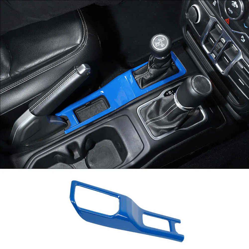 For 2018+ Jeep Wrangler JL JLU & Gladiator JT 4WD Four Wheel Drive Gear Shift Panel Cover Frame Trim - Image 14