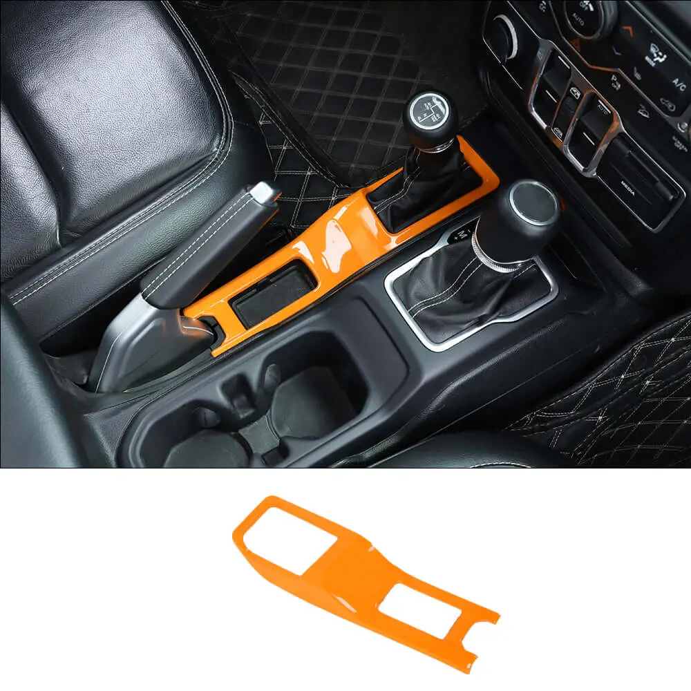 For 2018+ Jeep Wrangler JL JLU & Gladiator JT 4WD Four Wheel Drive Gear Shift Panel Cover Frame Trim - Image 16