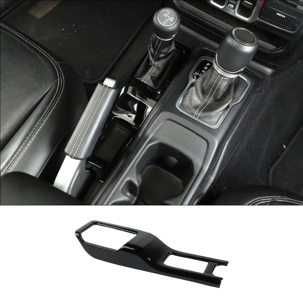 For 2018+ Jeep Wrangler JL JLU & Gladiator JT 4WD Four Wheel Drive Gear Shift Panel Cover Frame Trim - Image 20