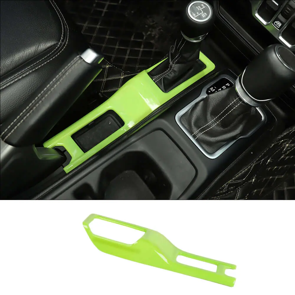 For 2018+ Jeep Wrangler JL JLU & Gladiator JT 4WD Four Wheel Drive Gear Shift Panel Cover Frame Trim - Image 9