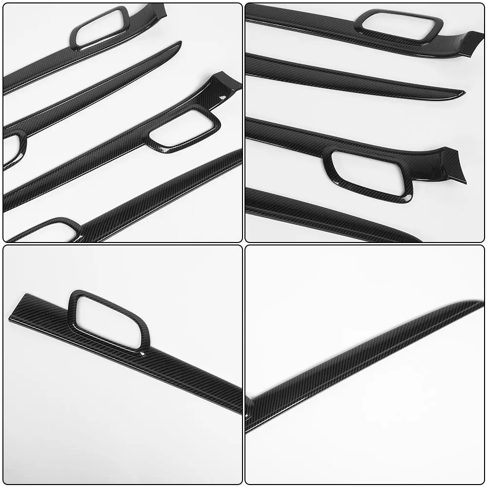 For 2011-2021 Jeep Grand Cherokee WK2 4X Inner Door Handle Trim Decor Cover - Image 12