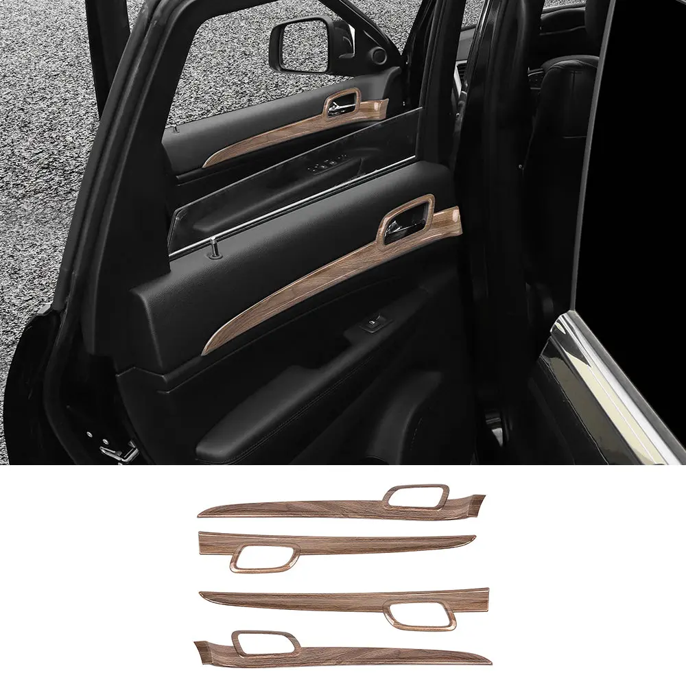 For 2011-2021 Jeep Grand Cherokee WK2 4X Inner Door Handle Trim Decor Cover - Image 15