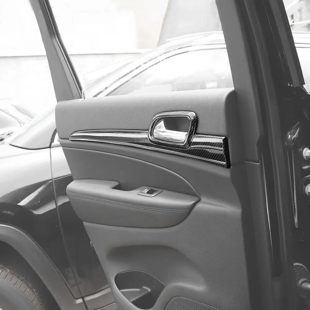 For 2011-2021 Jeep Grand Cherokee WK2 4X Inner Door Handle Trim Decor Cover - Image 6