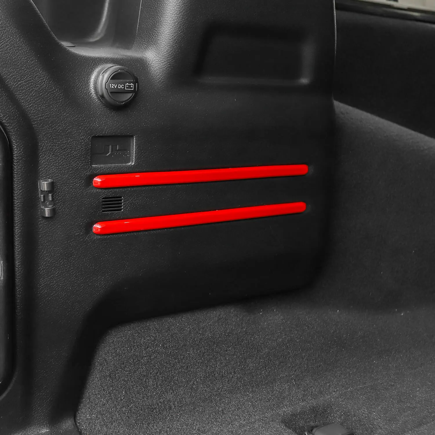 For 2018+ Jeep Wrangler JL 6PCS Rear Tail Trunk Cargo Strip Cover Trim - Image 3