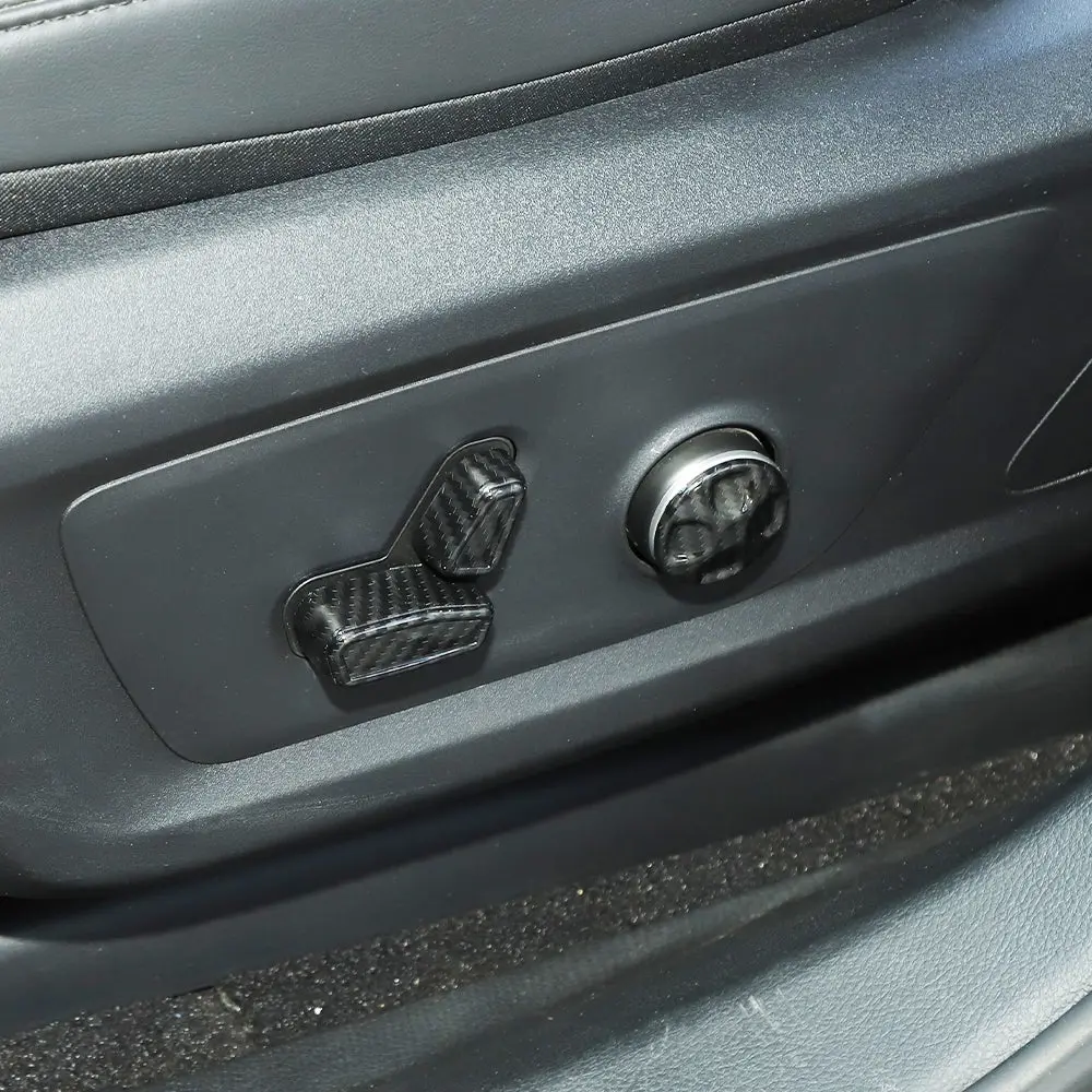 For Jeep 2011-2021 Grand Cherokee WK2 / 2014+ Cherokee 6 PCS Seat Adjustment Button Switch Cover Trim - Image 3