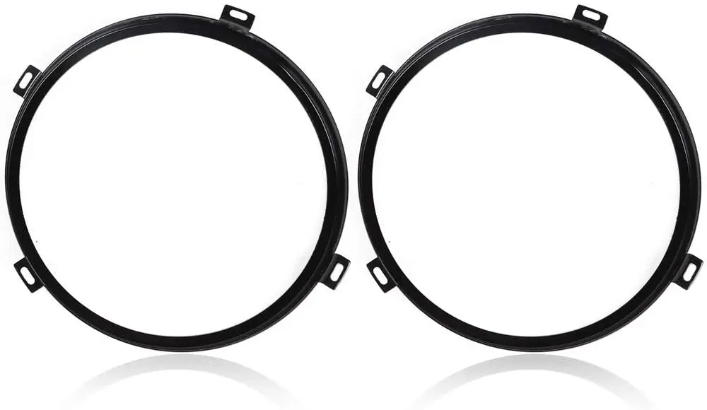 For 1997-2006 Jeep Wrangler TJ 7 inch Round Headlight Mounting Bracket Ring Headlamp Bezel - Image 6