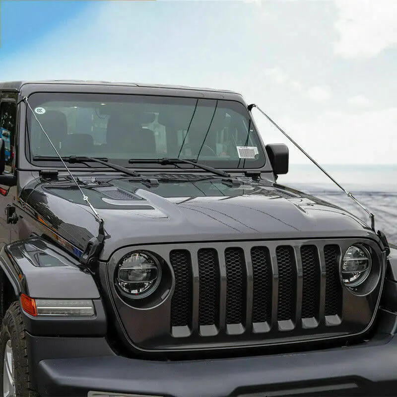 For 2018+ Jeep Wrangler JL JLU & Gladiator JT Adjustable Limb Riser Kit Black - Image 4