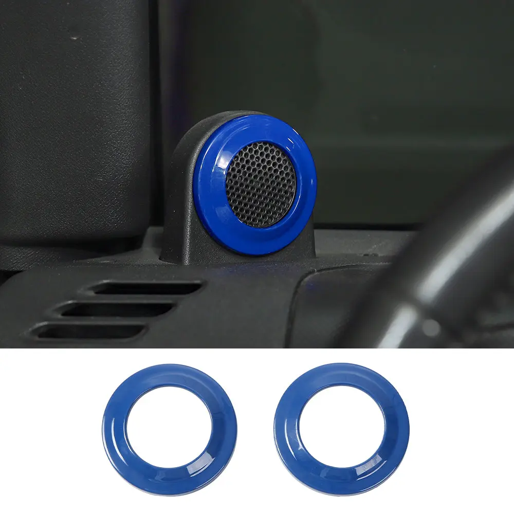 For 2007-2014 Jeep Wrangler JK JKU A-Pillar Speaker Ring Cover Trim - Image 10
