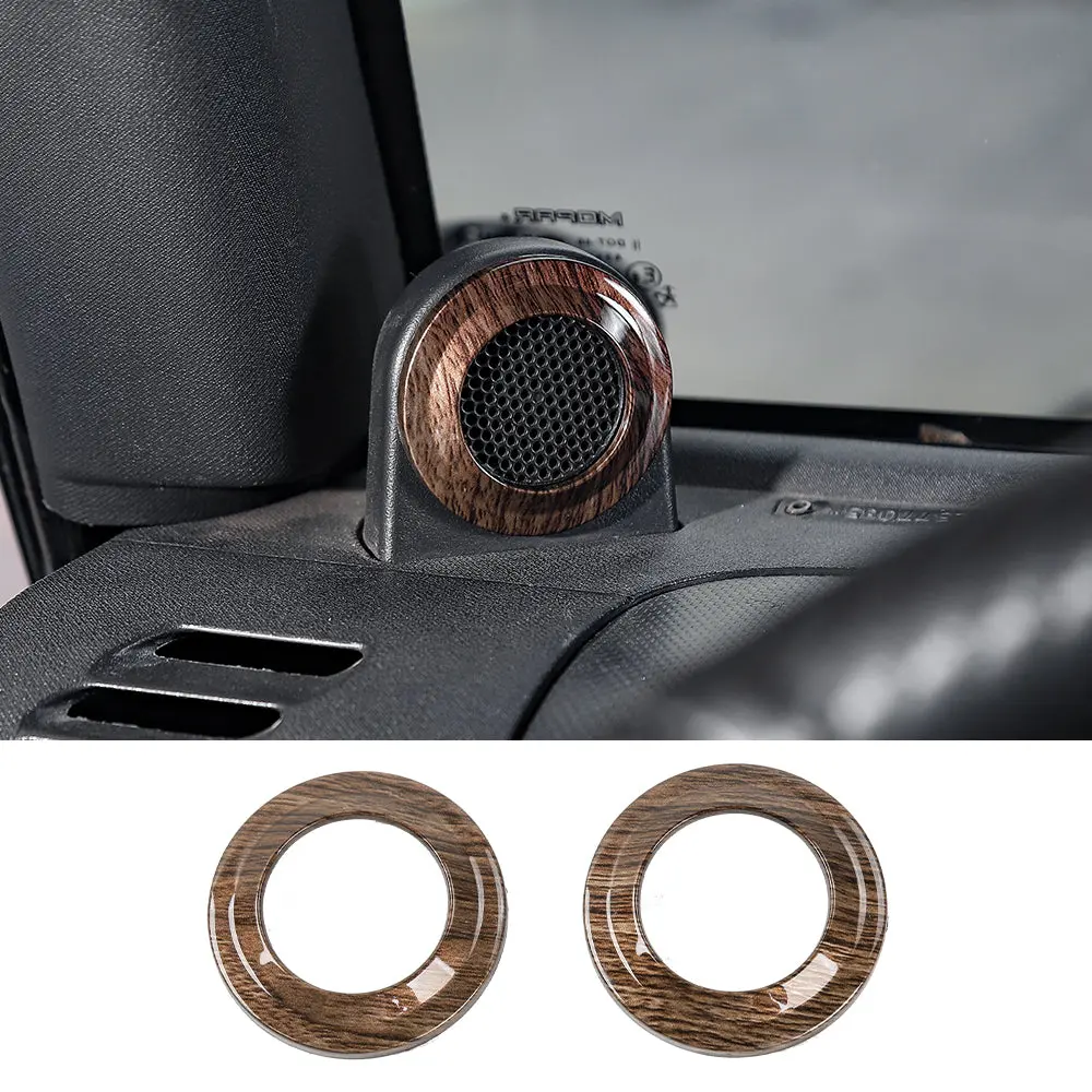 For 2007-2014 Jeep Wrangler JK JKU A-Pillar Speaker Ring Cover Trim - Image 16