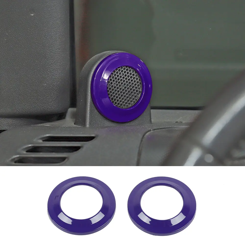 For 2007-2014 Jeep Wrangler JK JKU A-Pillar Speaker Ring Cover Trim - Image 17