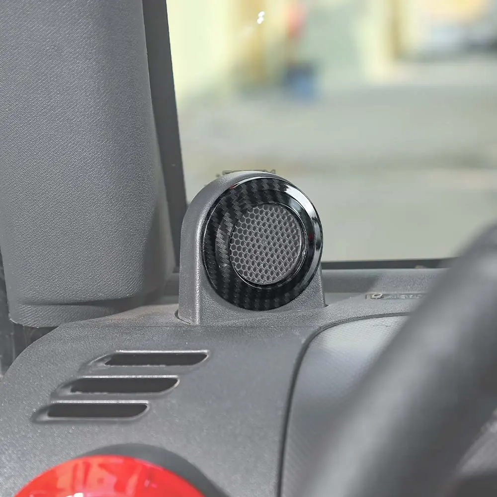 For 2007-2014 Jeep Wrangler JK JKU A-Pillar Speaker Ring Cover Trim - Image 3